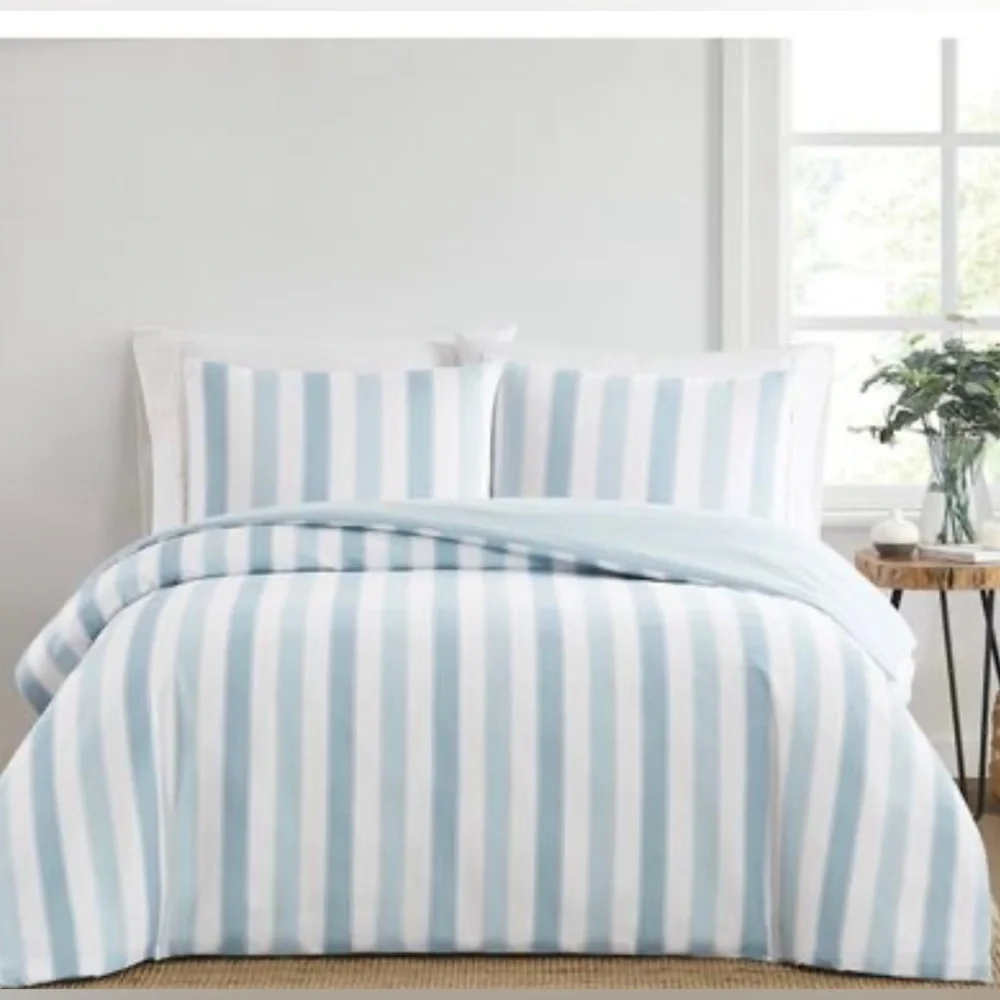 Truly Soft Aiden Stripe Duvet Cover Set King